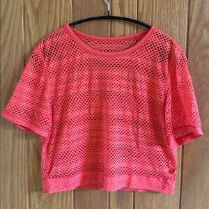 Lululemon Mesh Crop Top